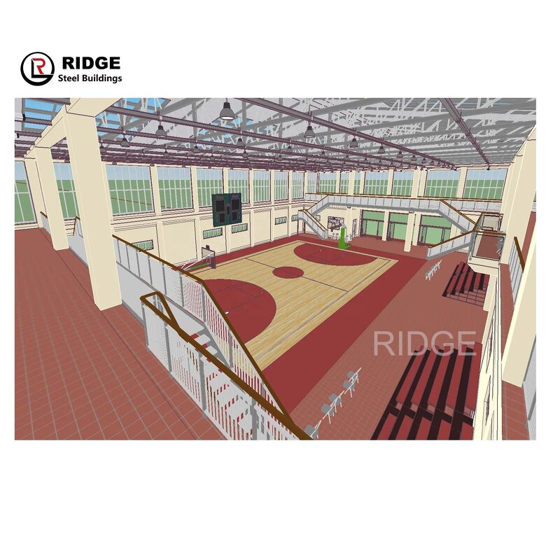 Steel Structure Building Manufacturer - OEM/ODM Economical Design Light Metal Frame Sport Venues