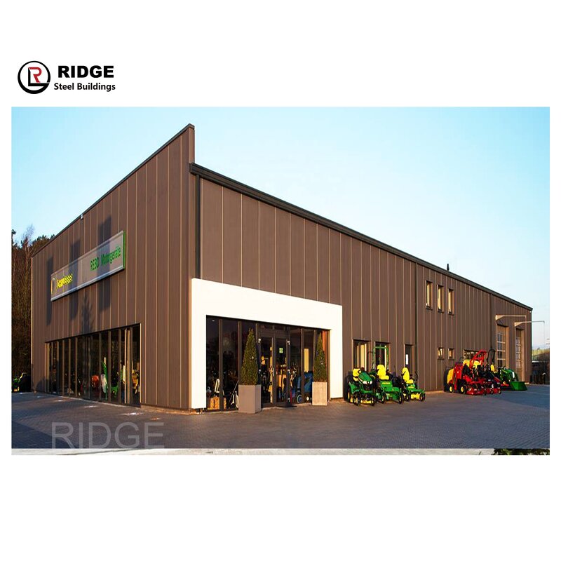 Commercial Building Manufacturer - OEM/ODM Prefabricated Steel Structure Farm Storage Light Type
