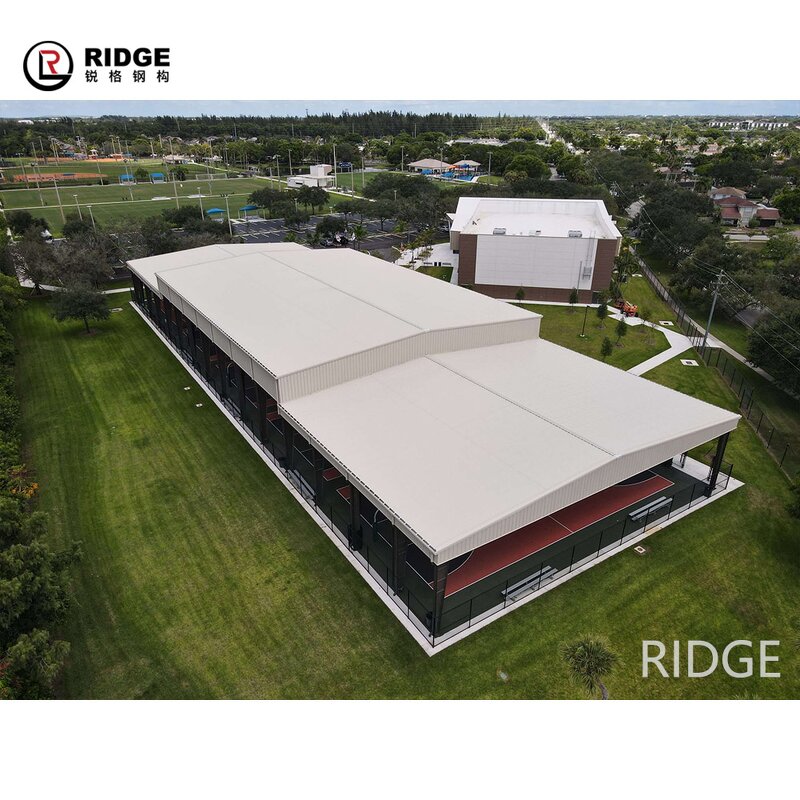 Prefab Stadium Structure Factory - OEM/ODM Hot Sale Qualified Design Light Steel Frame for Gym