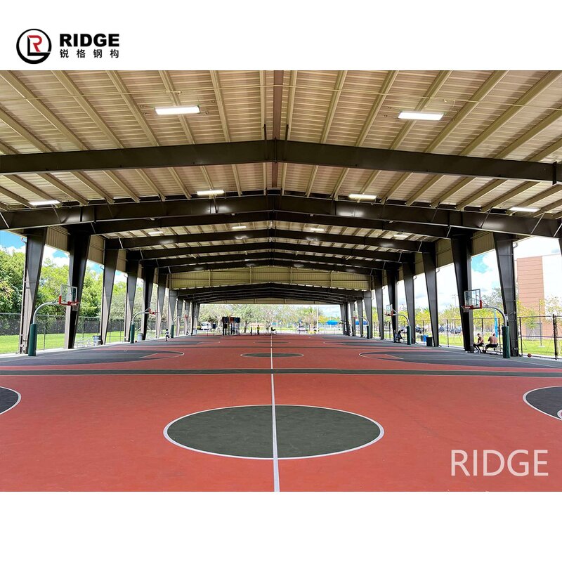 Prefab Stadium Structure Factory - OEM/ODM Hot Sale Qualified Design Light Steel Frame for Gym