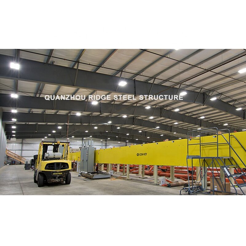 Prefabricated Steel Warehouse Factory - OEM/ODM Industrial Storage Shed Wall Design Prefab