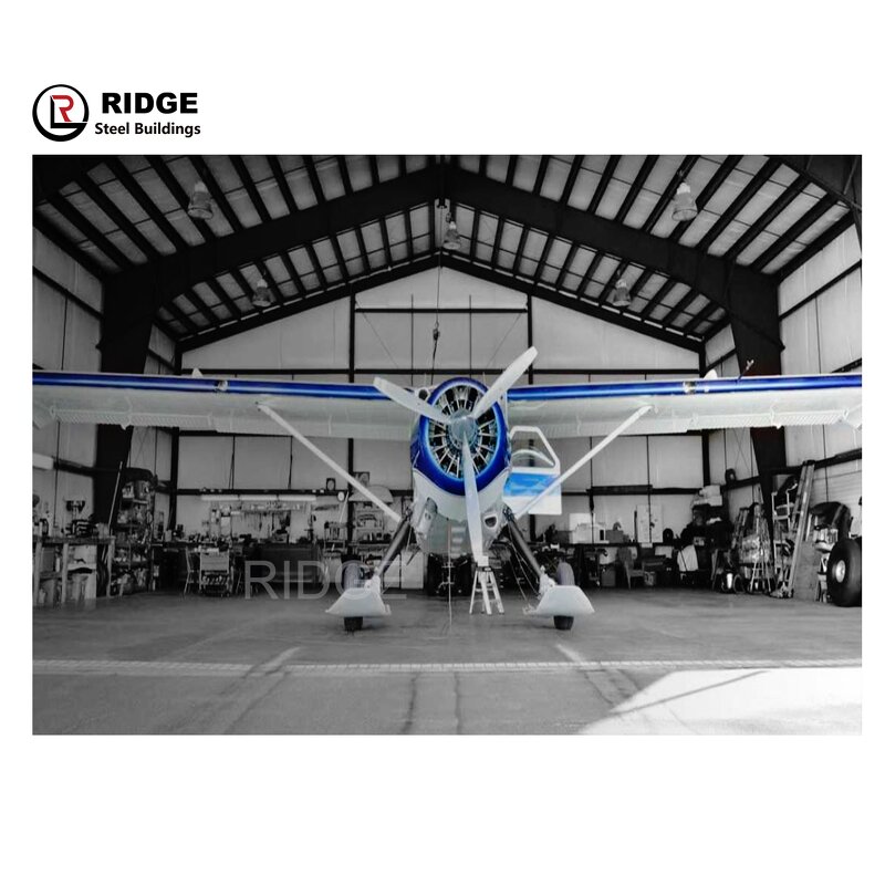 Prefab Building Steel Structure Factory - OEM/ODM Warehouse Plant Frame Metal Buildings Aircraft