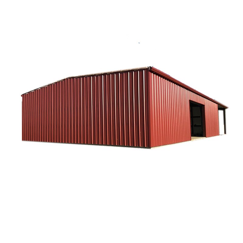 Metal Shed with Garage Factory - OEM/ODM 12x10 30x50 Quick Outdoor Prefab Modern Storage