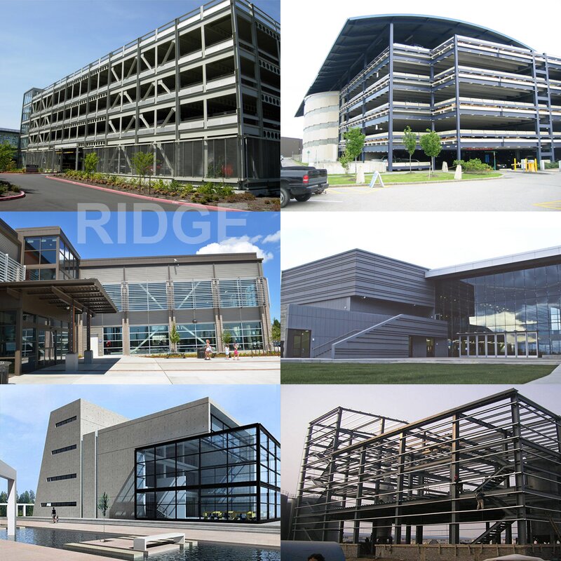 Light Steel Frame Building Manufacturer - OEM/ODM Prefab Metal Heavy Duty Galvanized High Rise Glass