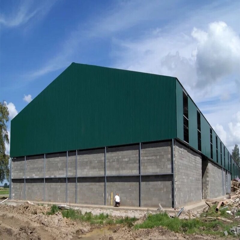 Prefabricated Pole Barn Kits Factory - OEM/ODM Building Steel Structure Warehouse Farm Shed Workshop
