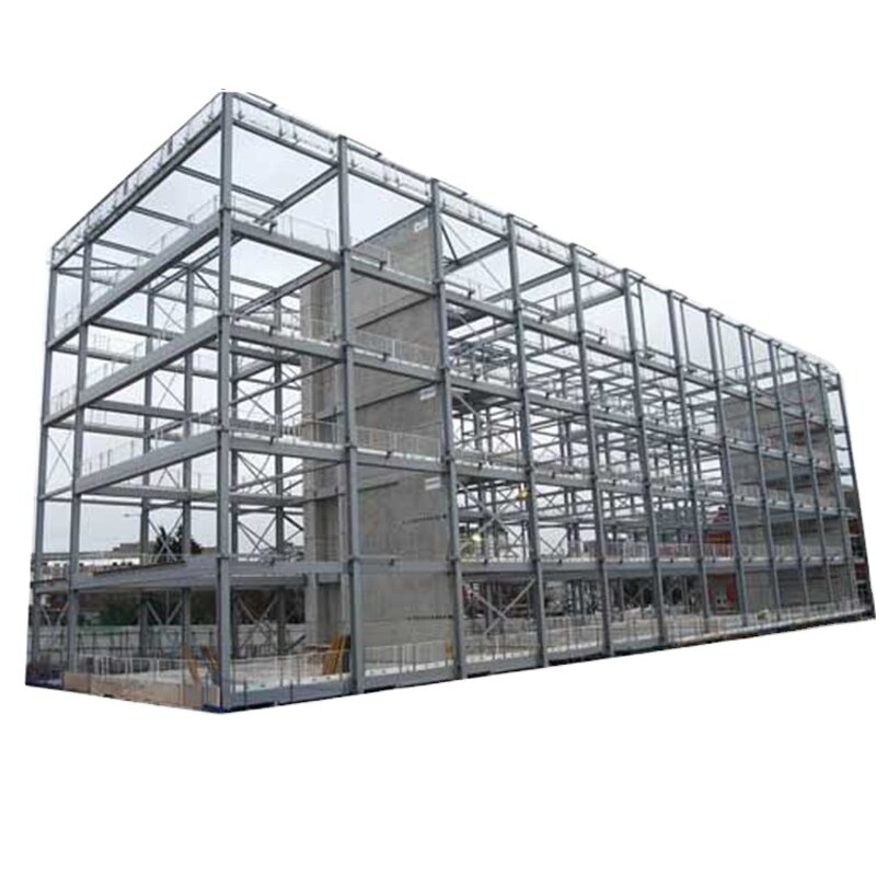 Metal Structure Building Factory - OEM/ODM Hot Sale Prefab Steel Structure High Rise with 3D