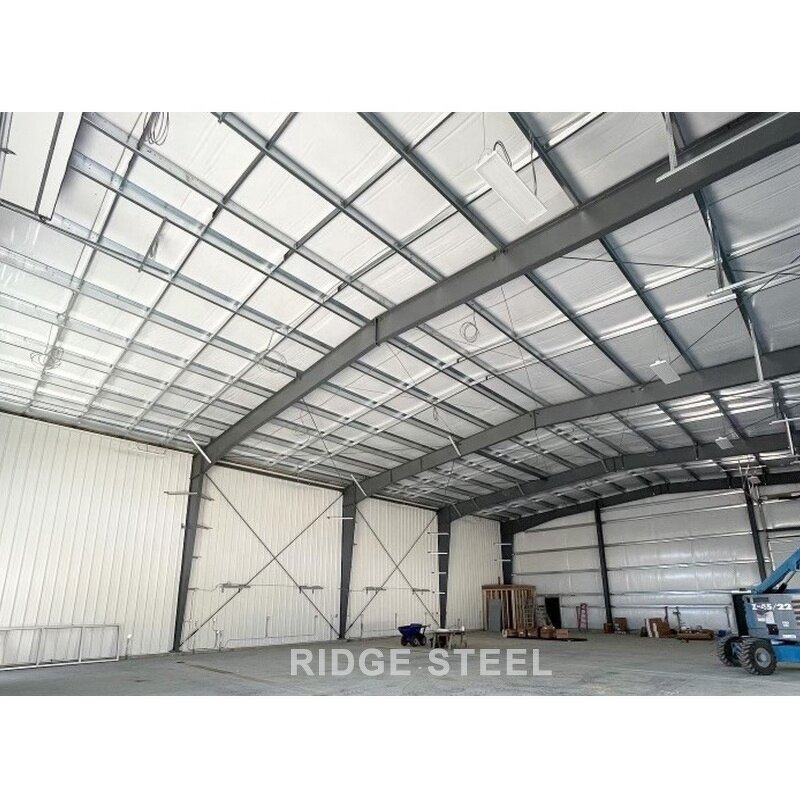 Prefab Metal Workshop Manufacturer - OEM/ODM Modern Industrial Design Self-Storage H Beam Steel