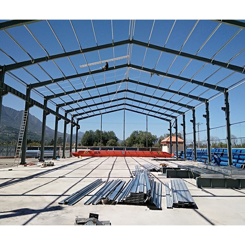 Prefabricated Warehouse Factory - OEM/ODM Almacen Prefabricado Con Sandwich Galpon De Metal