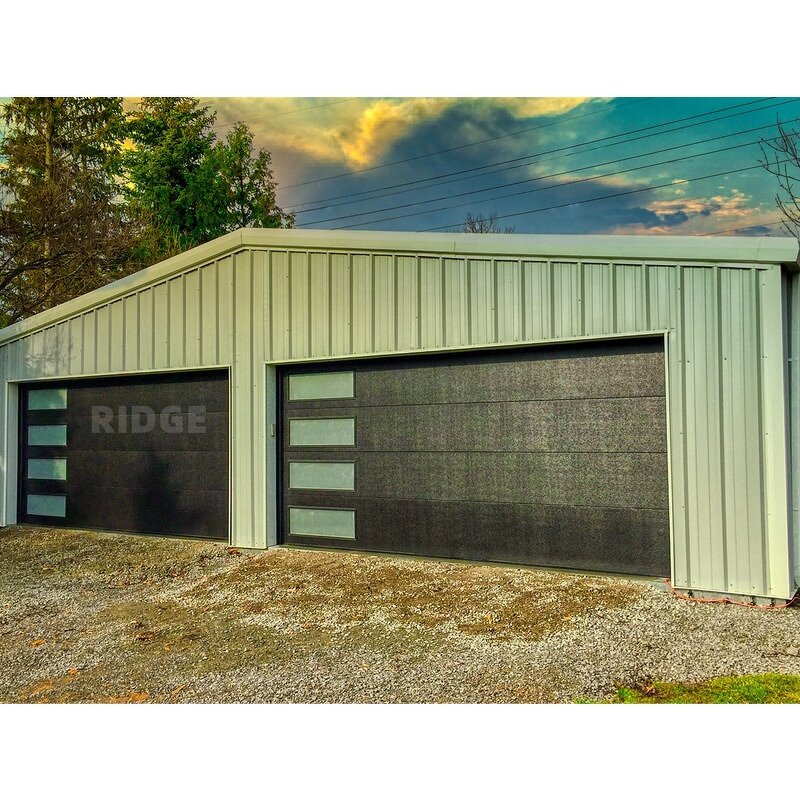 Fireproof Steel Frame Factory - OEM/ODM Carport Prefab Garage Metal Garden Storage Shed