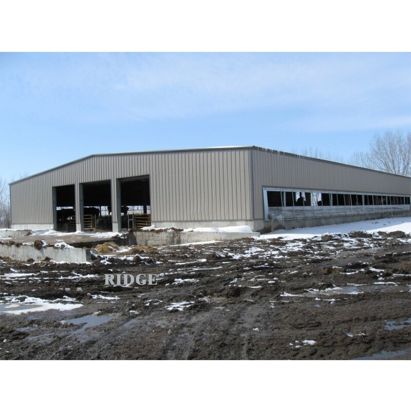Windproof Steel Structure Building Factory - OEM/ODM Complete Easy Build Prefab for Farm Storage