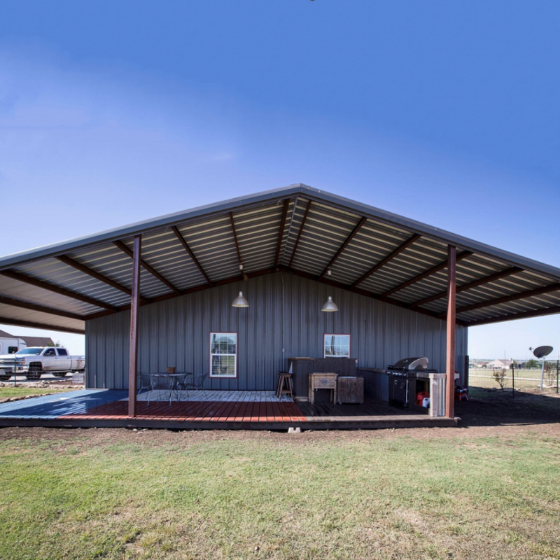 Steel Structure Farm Shed Manufacturer - OEM/ODM China Supplier Prefabricated Goat Sheep Animal