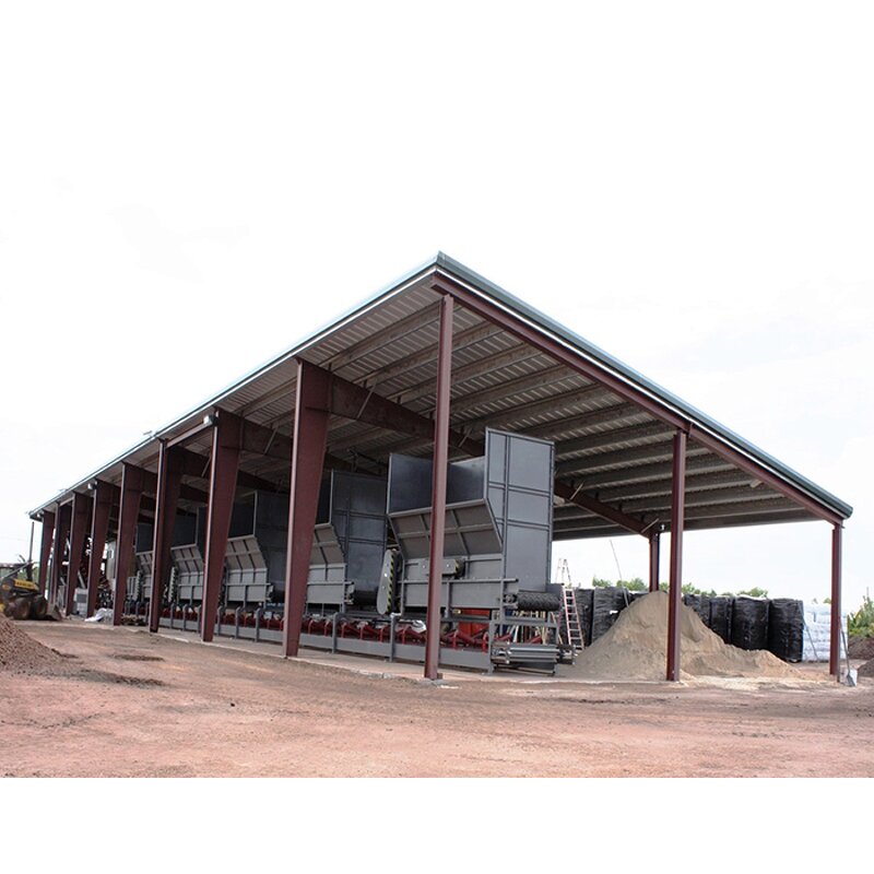 Prefabricated Steel Frame Manufacturer - OEM/ODM Standard Light Gauge Diy Garage Portal Frame Sheds