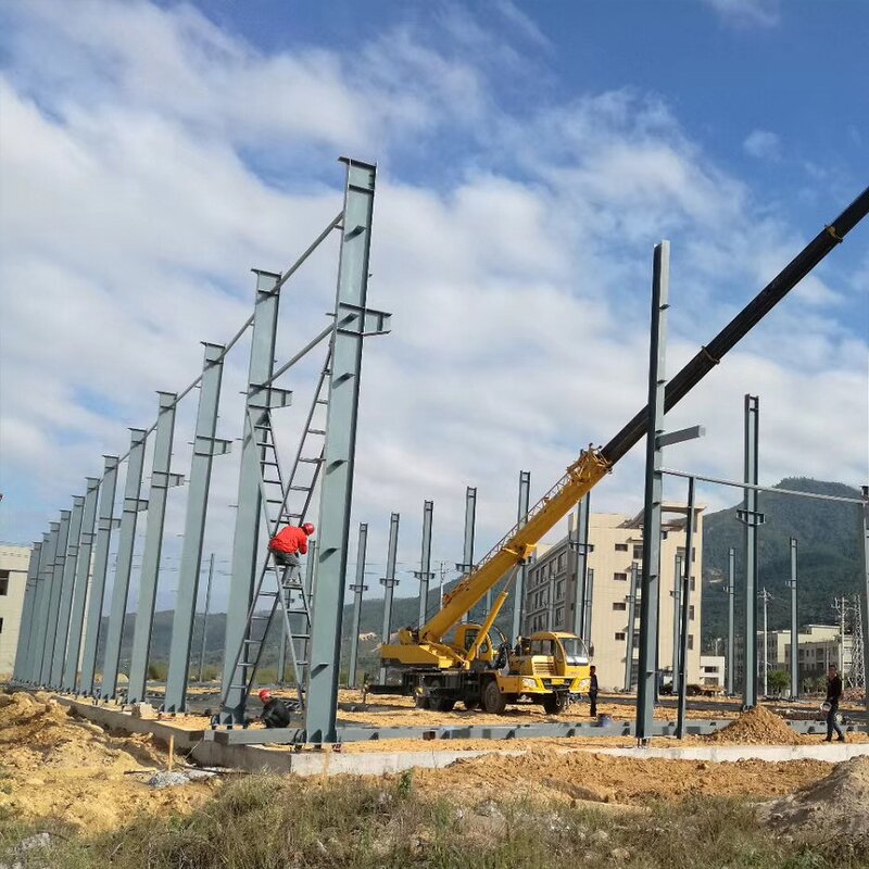 I Beam Structural Frame Manufacturer - OEM/ODM Galvanized Metal Apartment Light Gauge Steel Framing