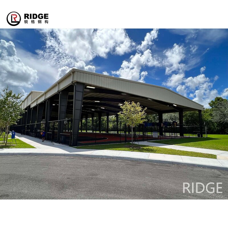 Sport Building Manufacturer - OEM/ODM Steel Structure Prefab Modular Basketball Gym Stadium