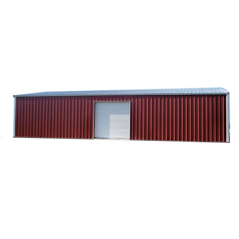Metal Shed with Garage Factory - OEM/ODM 12x10 30x50 Quick Outdoor Prefab Modern Storage