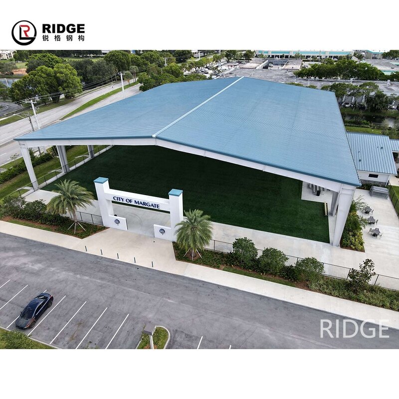 Prefab Gym Building Manufacturer - OEM/ODM Steel Structure Engineering Football Stadium Indoor