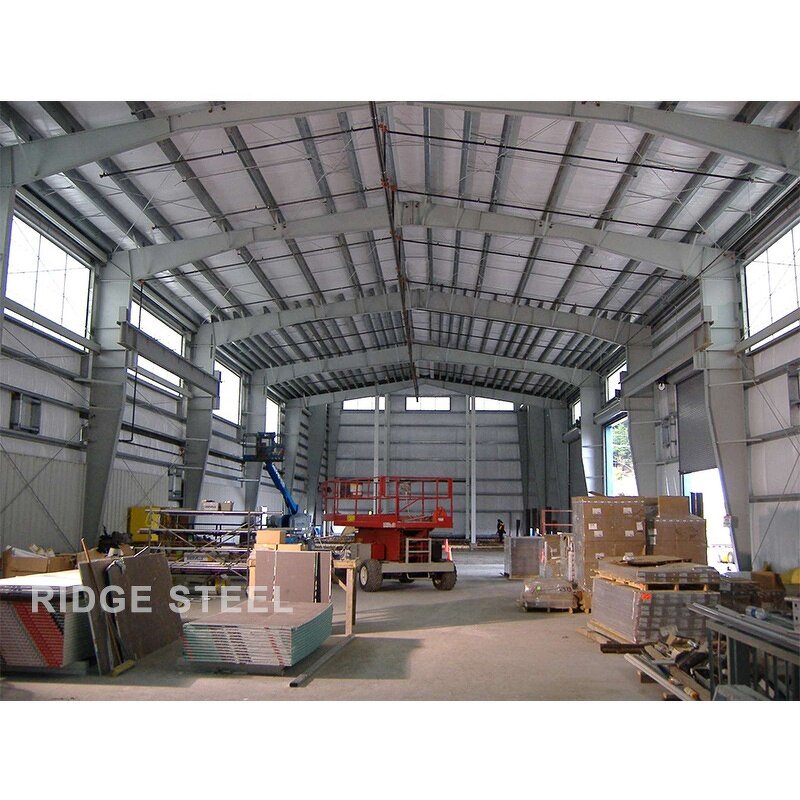 Prefab Metal Workshop Manufacturer - OEM/ODM Modern Industrial Design Self-Storage H Beam Steel