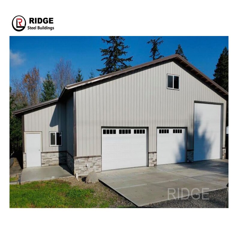 Prefabricated Steel Structure Manufacturer - OEM/ODM Fast Construction Galvanized H-Beams Shed Building