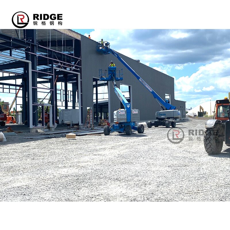 Prefabricated Steel Warehouse Manufacturer - OEM/ODM Large Span Export Tanzania Zambia Cheap Light