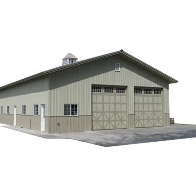 Prefabricated Steel Beams Manufacturer - OEM/ODM Double Truss Building Pole Barn Kits House