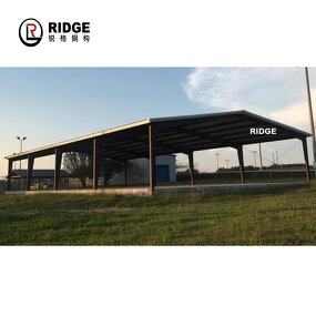 Prefabricated Steel Frame Manufacturer - OEM/ODM Standard Light Gauge Diy Garage Portal Frame Sheds