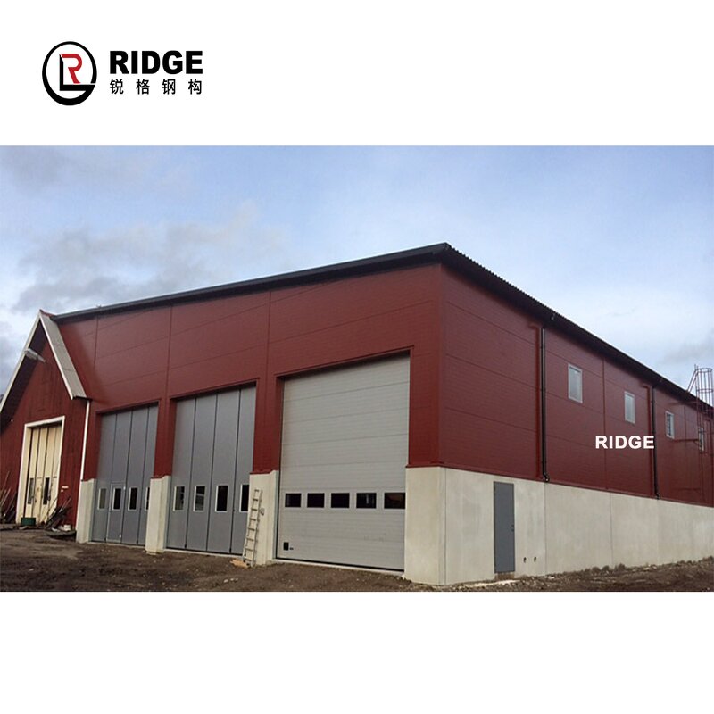 Steel Structure Warehouse Manufacturer - OEM/ODM Portal Frame Single Slope Two Story Concrete