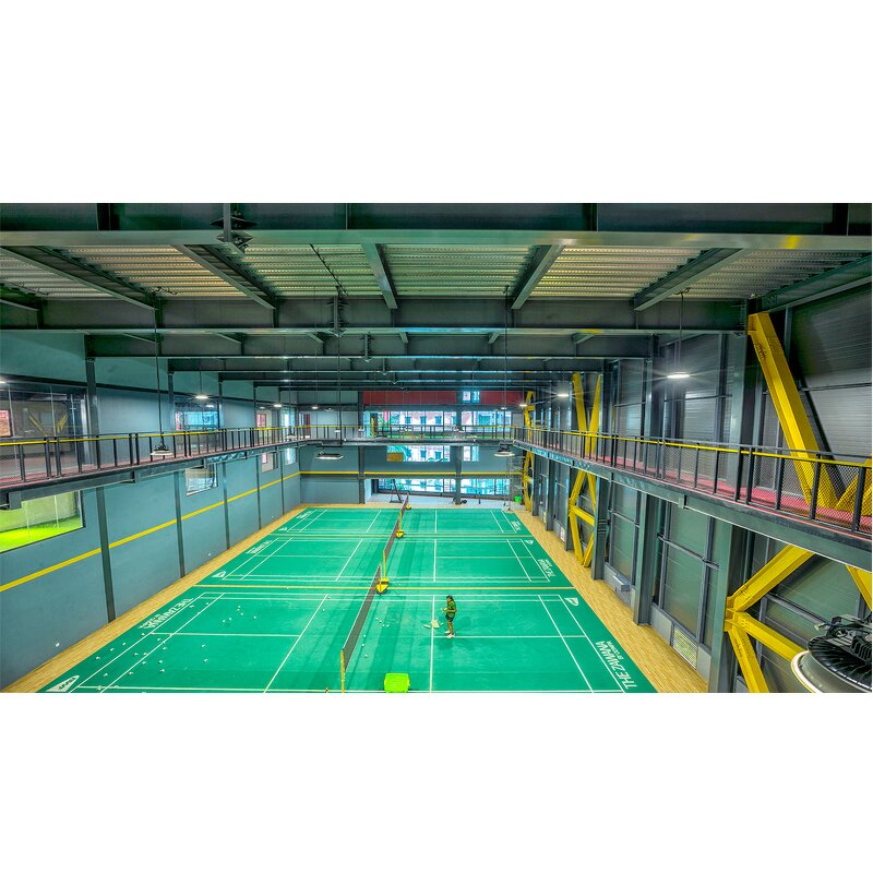Closed Type Steel Frame Factory - OEM/ODM Indoor Industrial Sports Hall Metal Construction