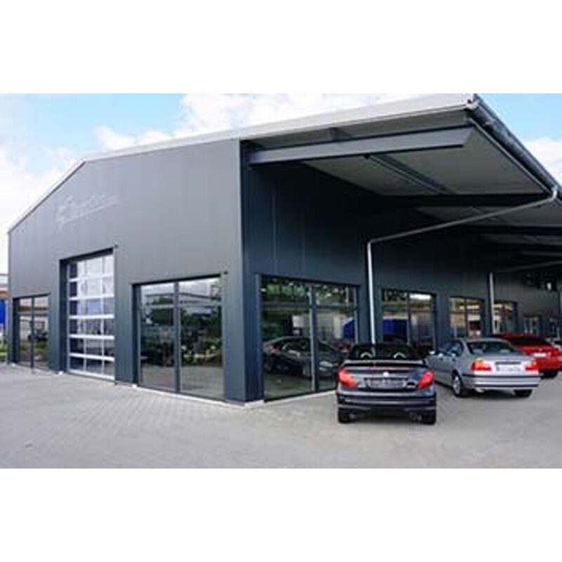 Modular Building Manufacturer - OEM/ODM Temporary Warehouse Workshop Car Showroom Design