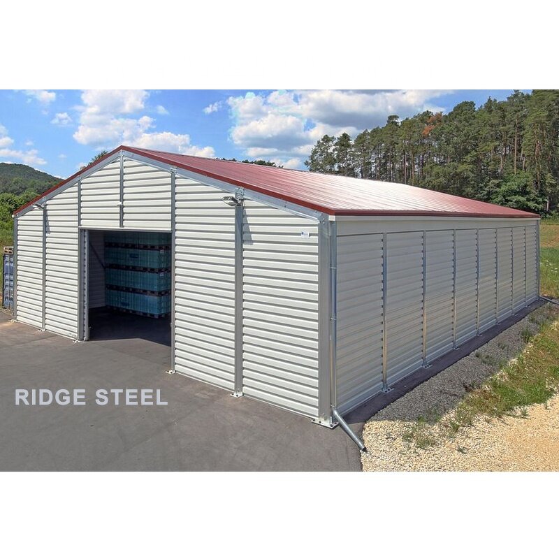 Light Steel Structure Building Factory - OEM/ODM Corrugated Q235/Q345 Storage Hall Warehouse Workshop