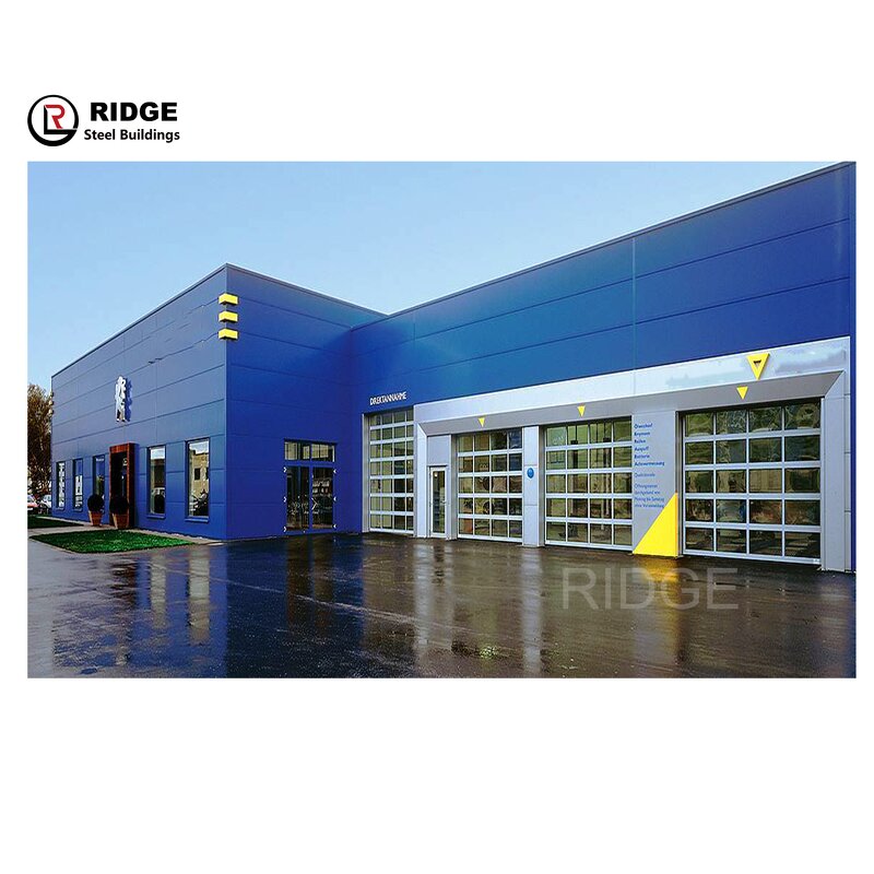 Prefab Exhibition Hall Factory - OEM/ODM Steel 4s Car Showroom Structures Metal Construction