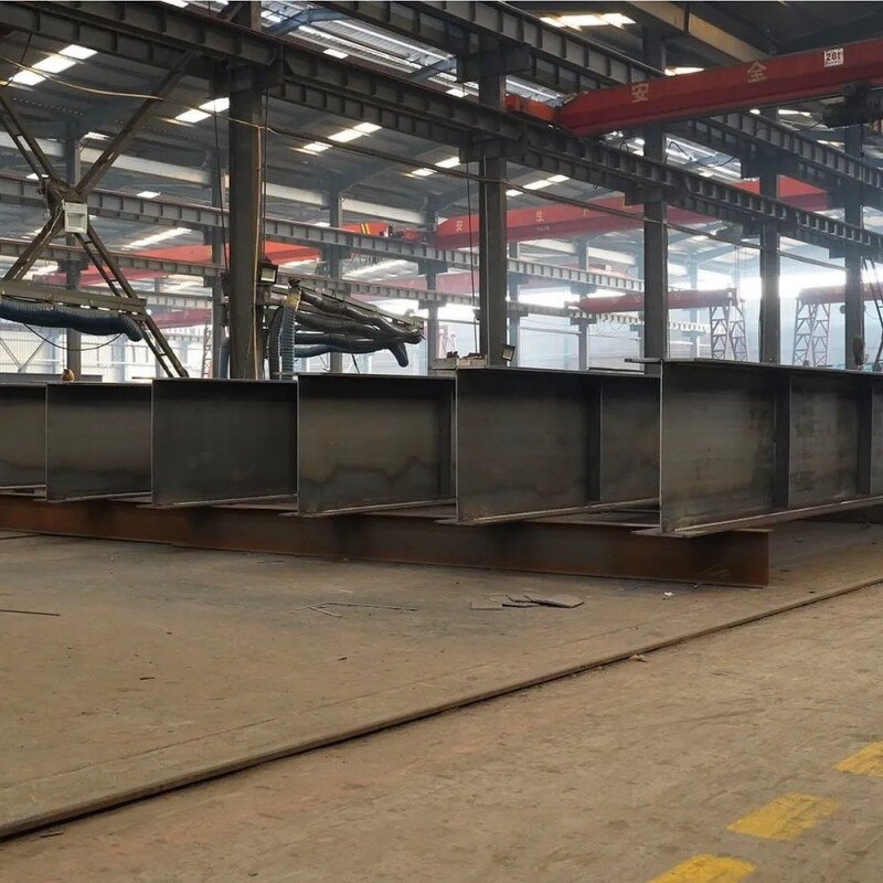 Prefab Warehouse Workshop Factory - OEM/ODM Hangar Shed Construction Industrial Metal Frame
