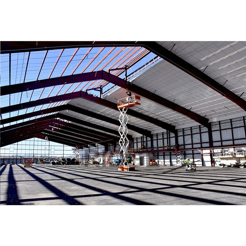 Prefabricated Steel Sports Hall Manufacturer - OEM/ODM 5 Structure Basketball Court Football Stadium