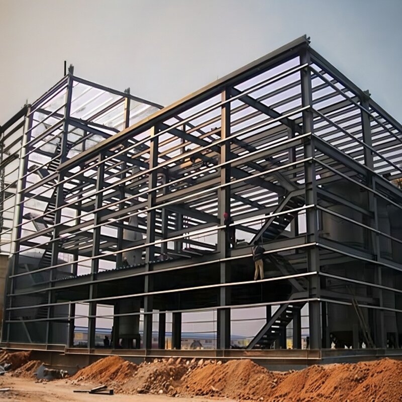 Direct Factory Steel Structure Manufacturer - OEM/ODM Industrial Design Prefab Steel Frame Warehouse
