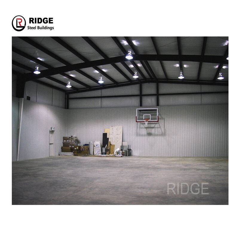 Prefabricated Steel Structure Manufacturer - OEM/ODM Quick Assembly Basketball Court Shed Welded