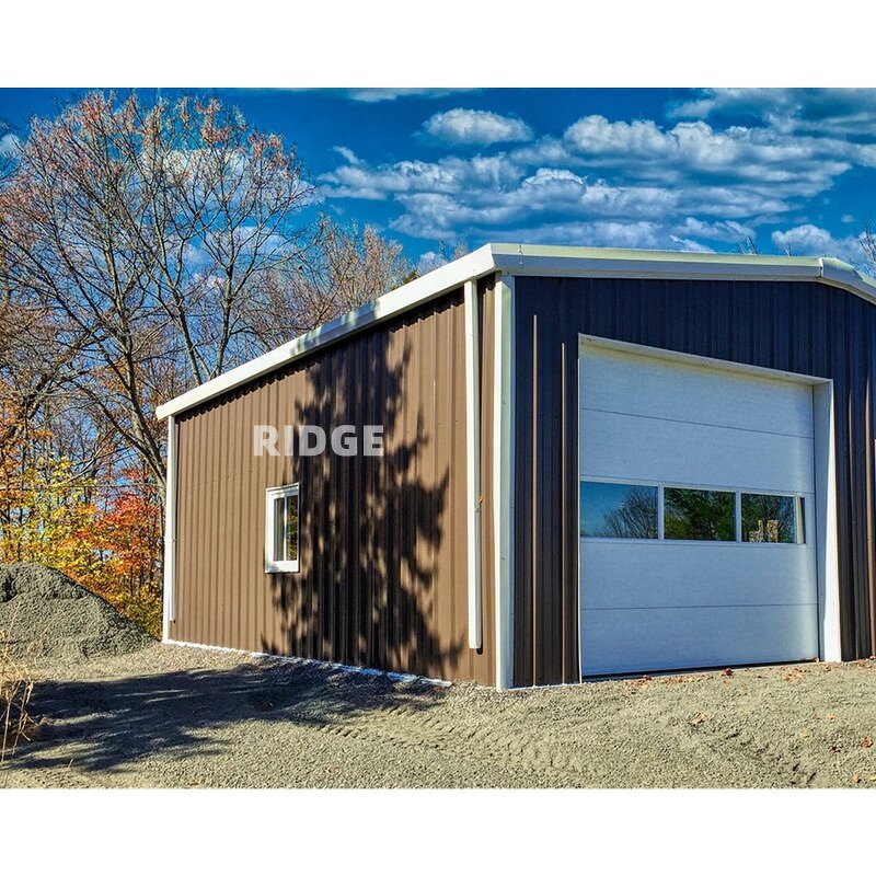 Fireproof Steel Frame Factory - OEM/ODM Carport Prefab Garage Metal Garden Storage Shed