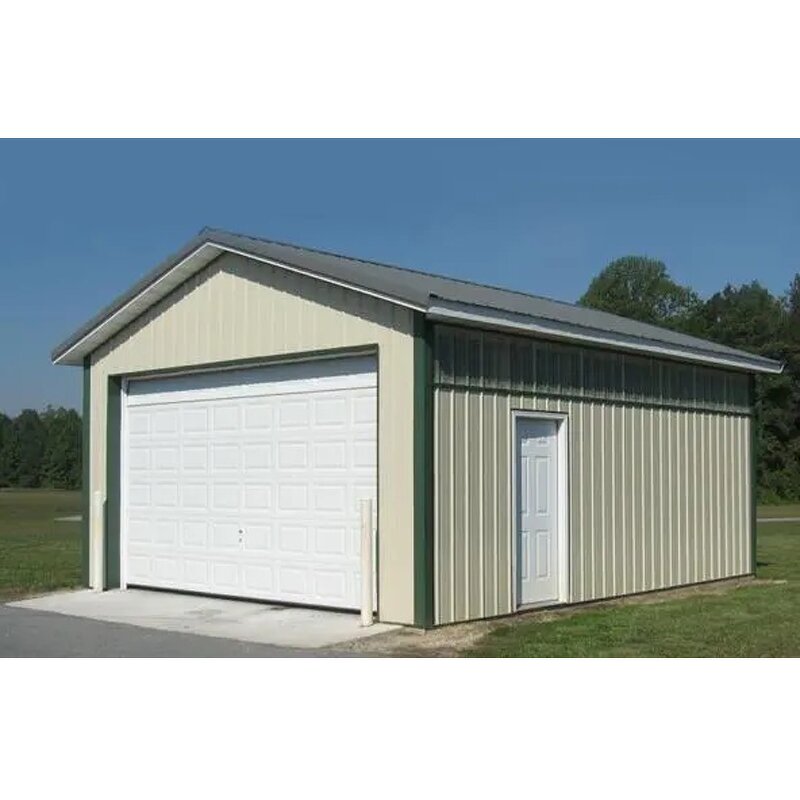 Prefab Homes Manufacturer - OEM/ODM Steel Color Sheet Q235 Prefabricated Garages Building Kits