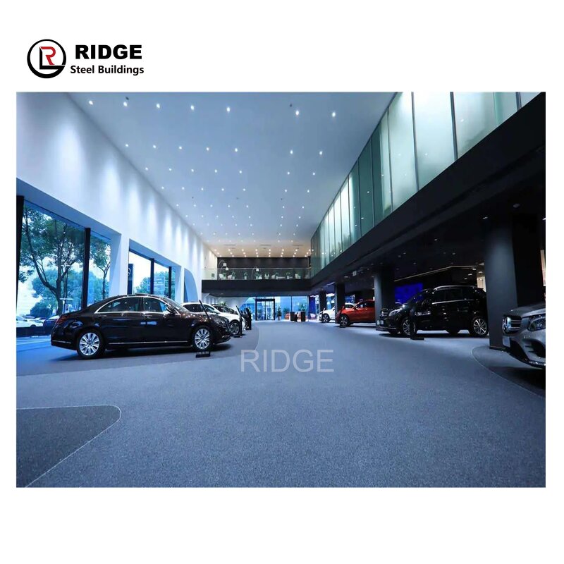 Modular Building Manufacturer - OEM/ODM Temporary Warehouse Workshop Car Showroom Design