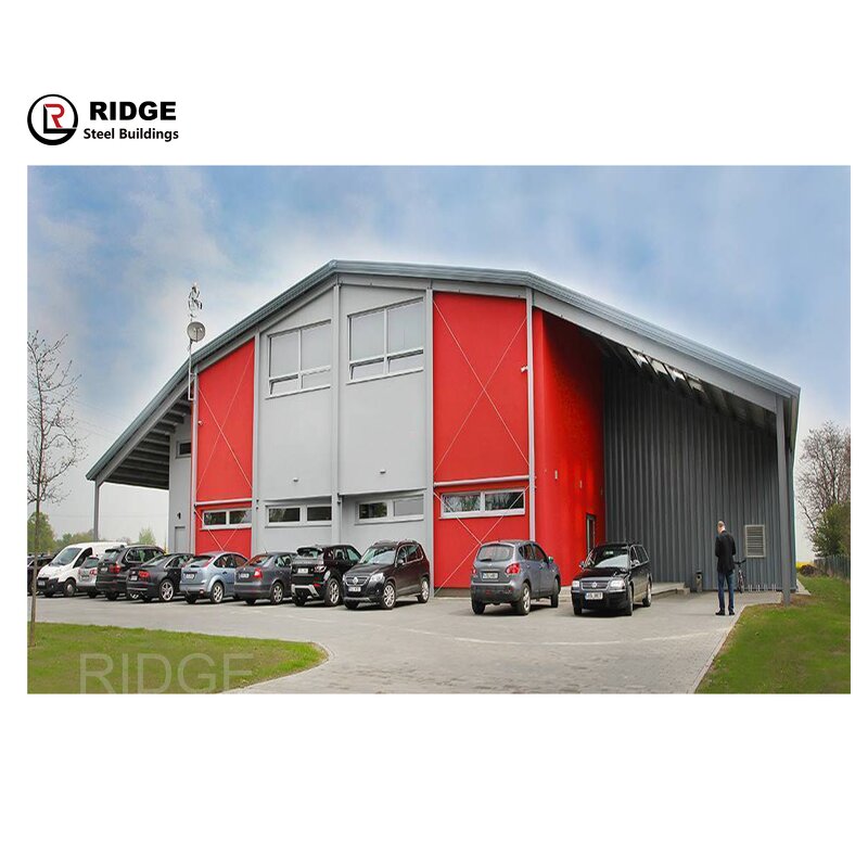 Prefab Exhibition Hall Factory - OEM/ODM Steel 4s Car Showroom Structures Metal Construction