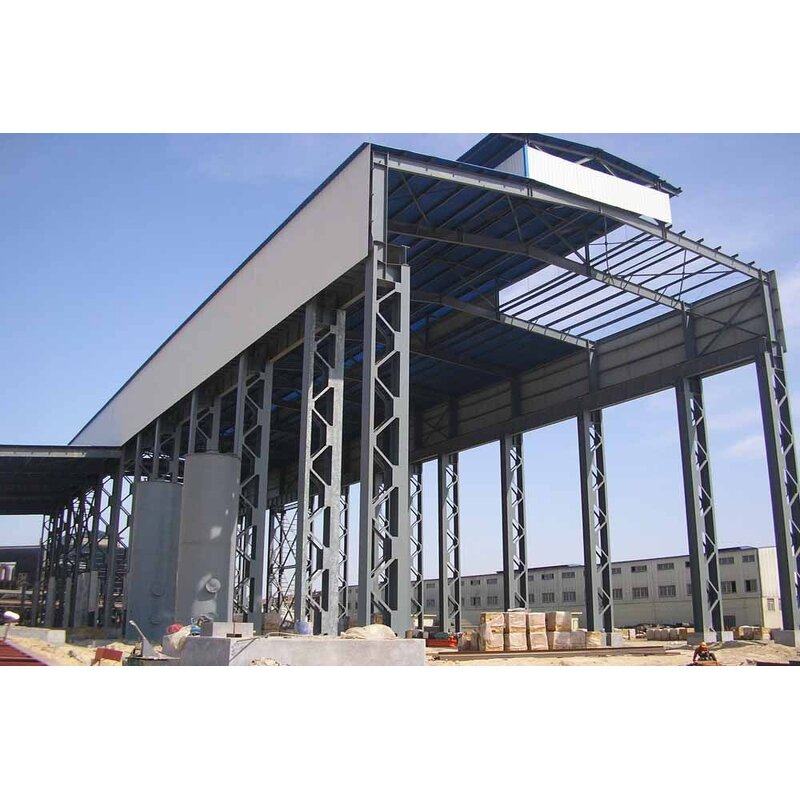 Prefabricated Warehouse Factory - OEM/ODM Almacen Prefabricado Con Sandwich Galpon De Metal