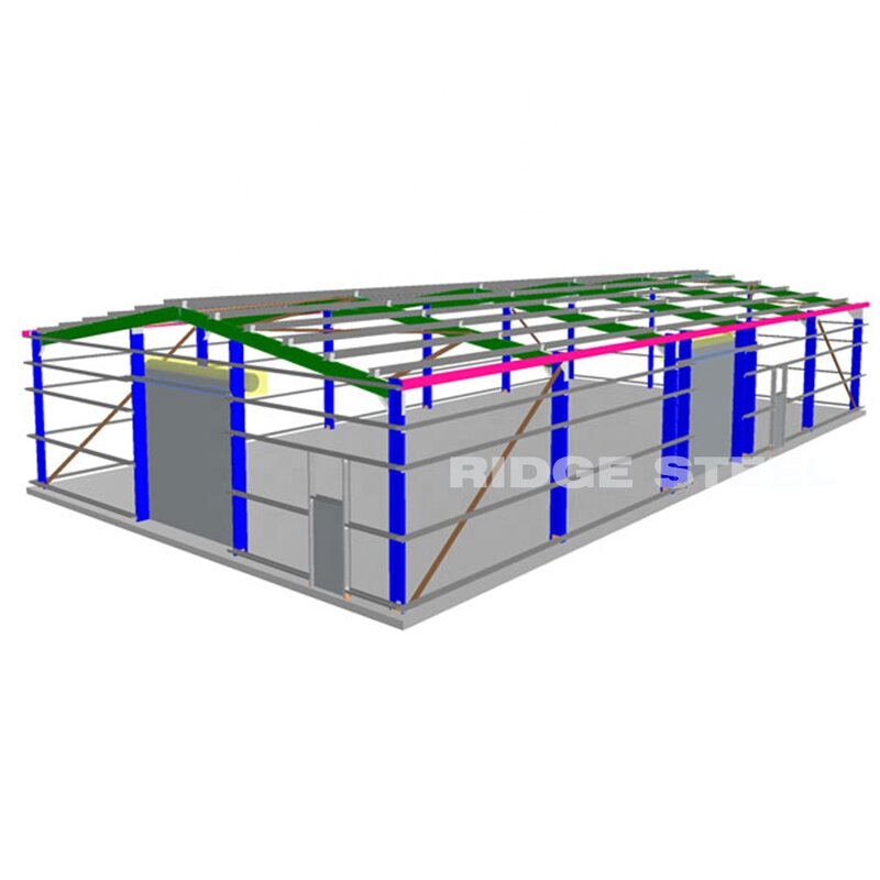 Steel Structure Shopping Mall Factory - OEM/ODM Storage Shed Construction Hangar Metal Building