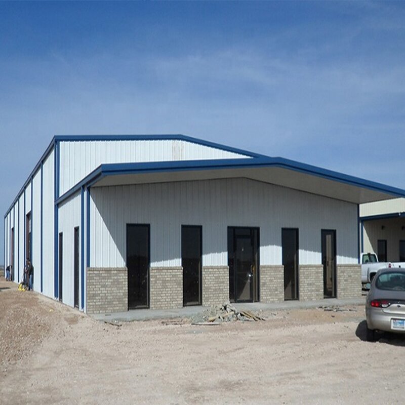 Prefabricated Steel Structure Manufacturer - OEM/ODM Fast Construction Galvanized H-Beams Shed Building