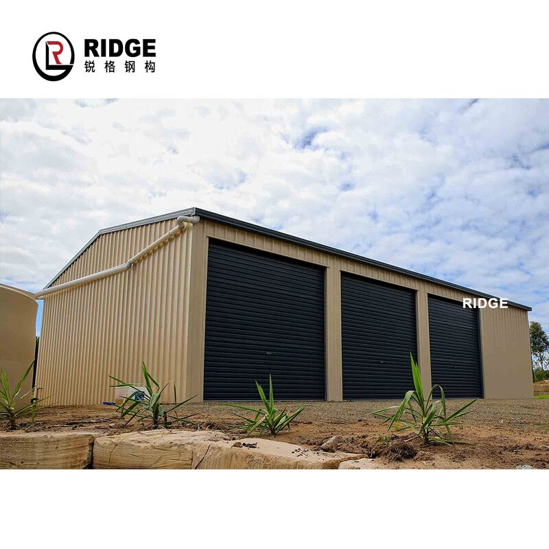 Prefab Warehouse Factory - OEM/ODM Steel Structure Building Metal Frame Fast Install Sheds