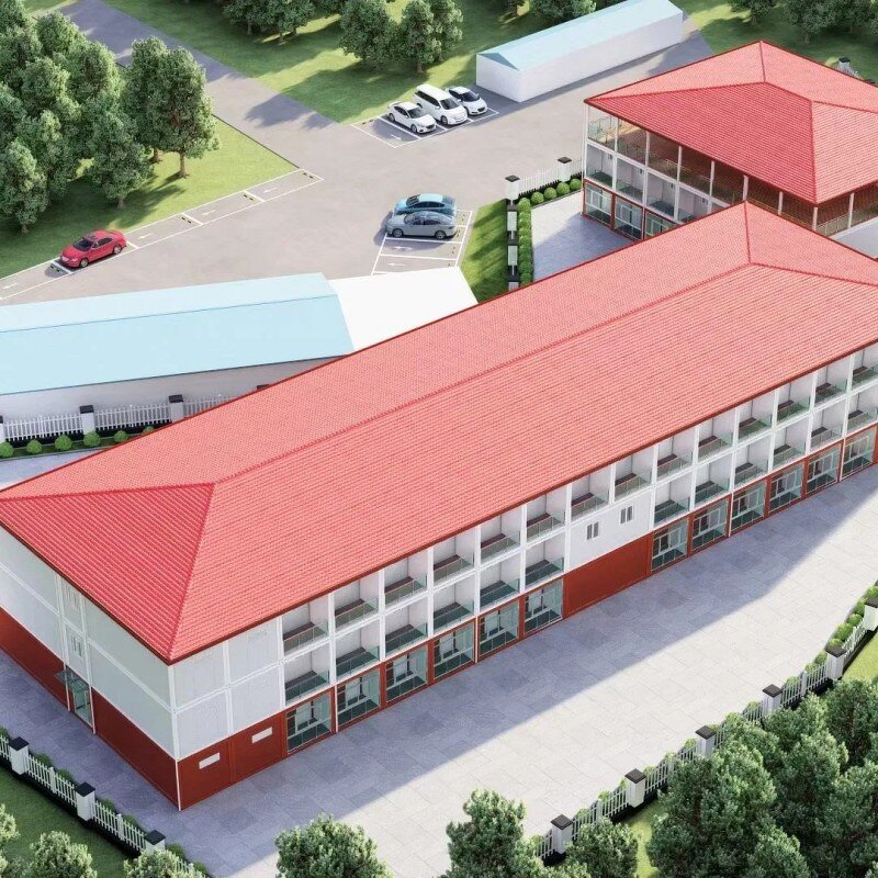 Industrial Warehouse Factory - OEM/ODM Prefabricated Hotel Metal House with Strut Channel Steel