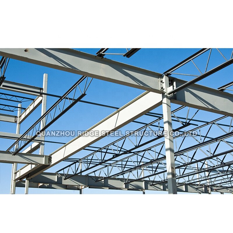 Prefab Steel Building Factory - OEM/ODM Flat-frame House Kits Sandwich Panel Industrial