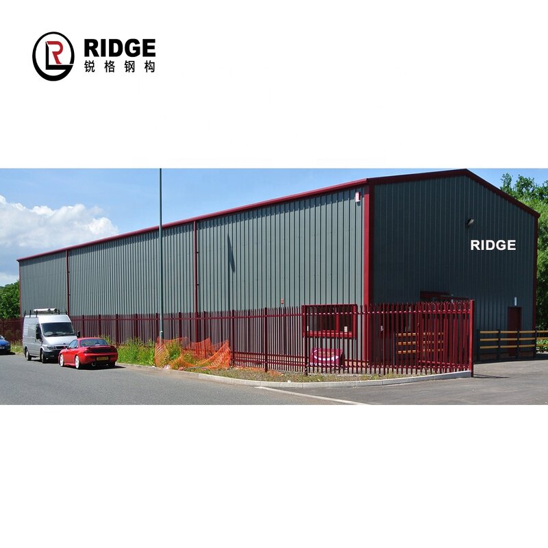 Prefab Warehouse Factory - OEM/ODM Steel Structure Building Metal Frame Fast Install Sheds