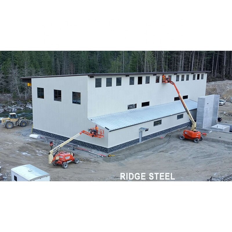 Prefabricated Warehouse Factory - OEM/ODM High Rise Waterproof Low Cost Industrial Workshop Metal