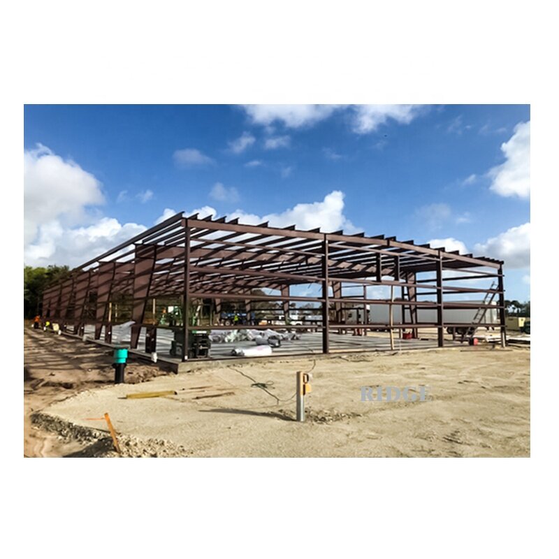 Steel Structure Building Factory - OEM/ODM Hot Sale Commercial 100x50 Meters Industrial Fabricated