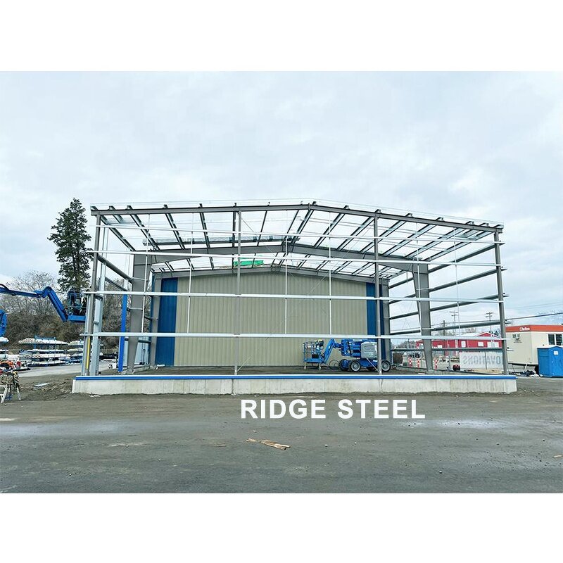 Prefabricated Warehouse Factory - OEM/ODM High Rise Waterproof Low Cost Industrial Workshop Metal