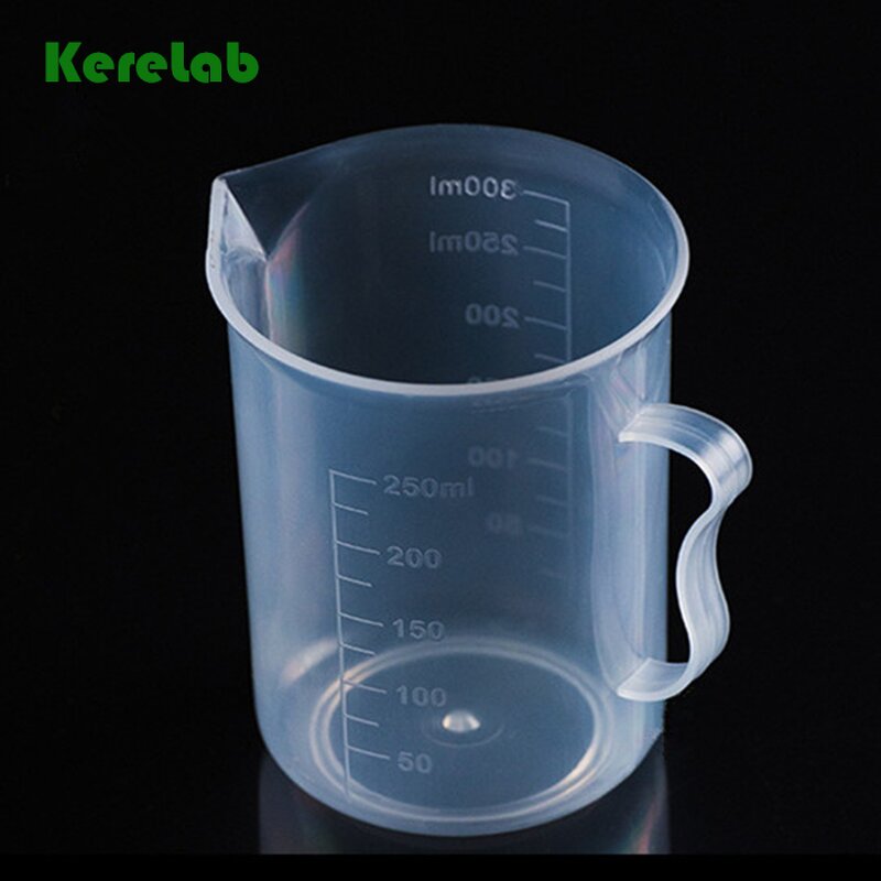 Measure Beaker Supplier - Chemical Science 250ml Graduated Plastic Lab