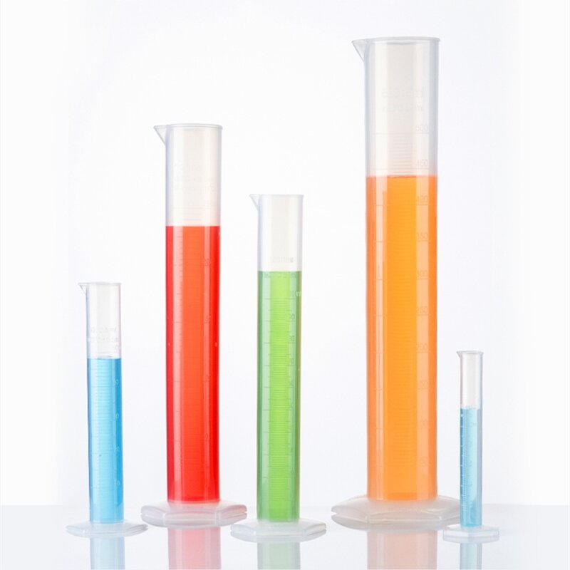 Measuring Cylinder Factory - 10-2000ml Graduated Plastic for Lab Use